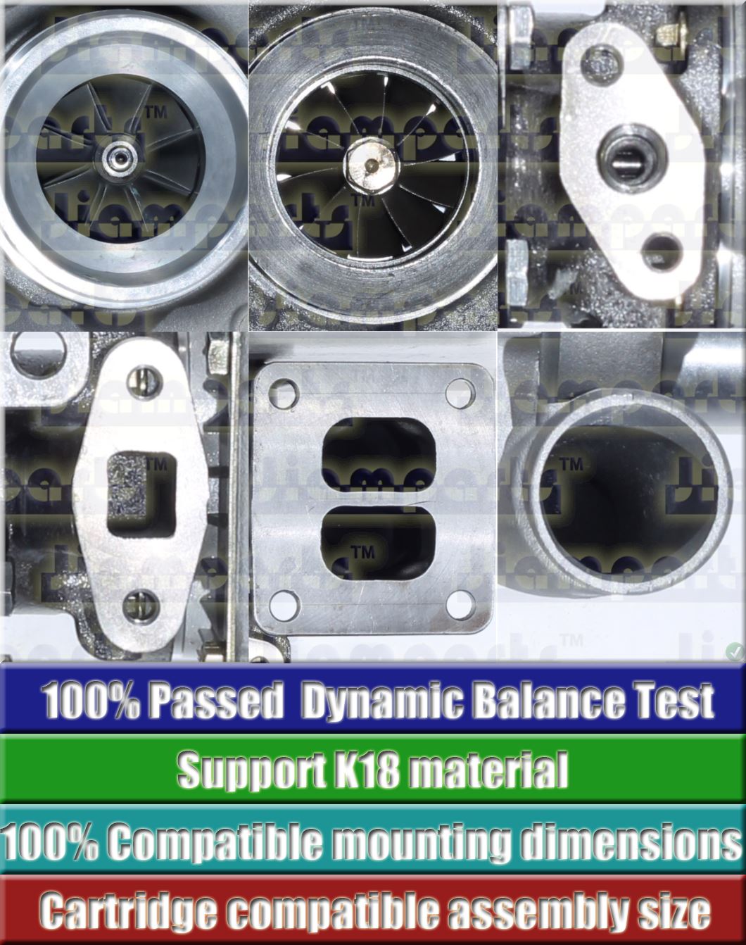 Description image:Turbocharger T300-03 454044-5001