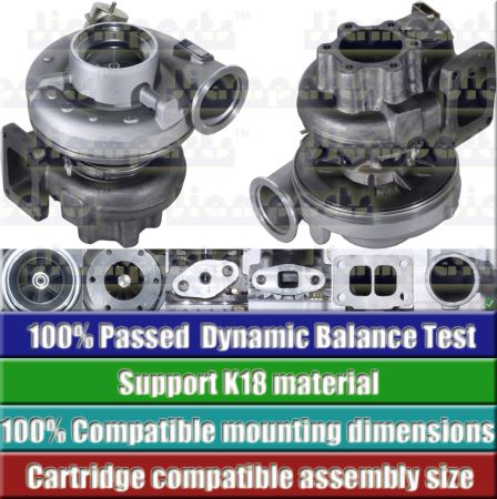 Showcase image:Turbocharger TO4E35 452077-0001