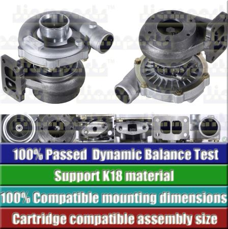 Showcase image:Turbocharger TO4E35 452077-5004