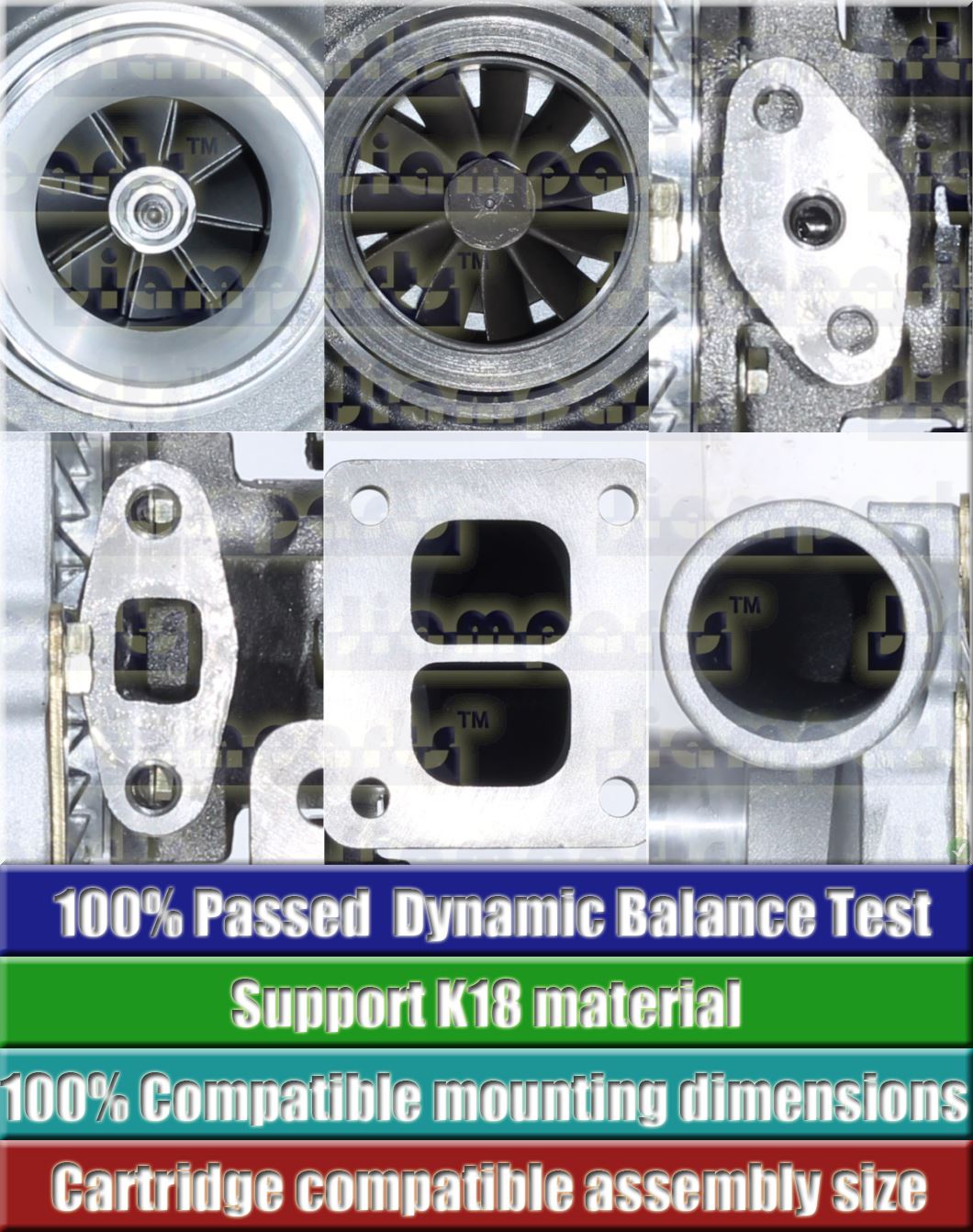 Description image:Turbocharger TO4B65 465088-1
