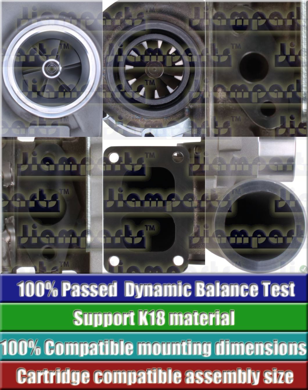 Description image:Turbocharger TA4532 465105-6