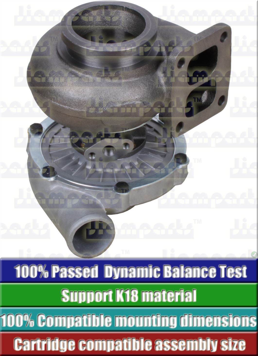 Description image:Turbocharger T04E17 465225-5019-T