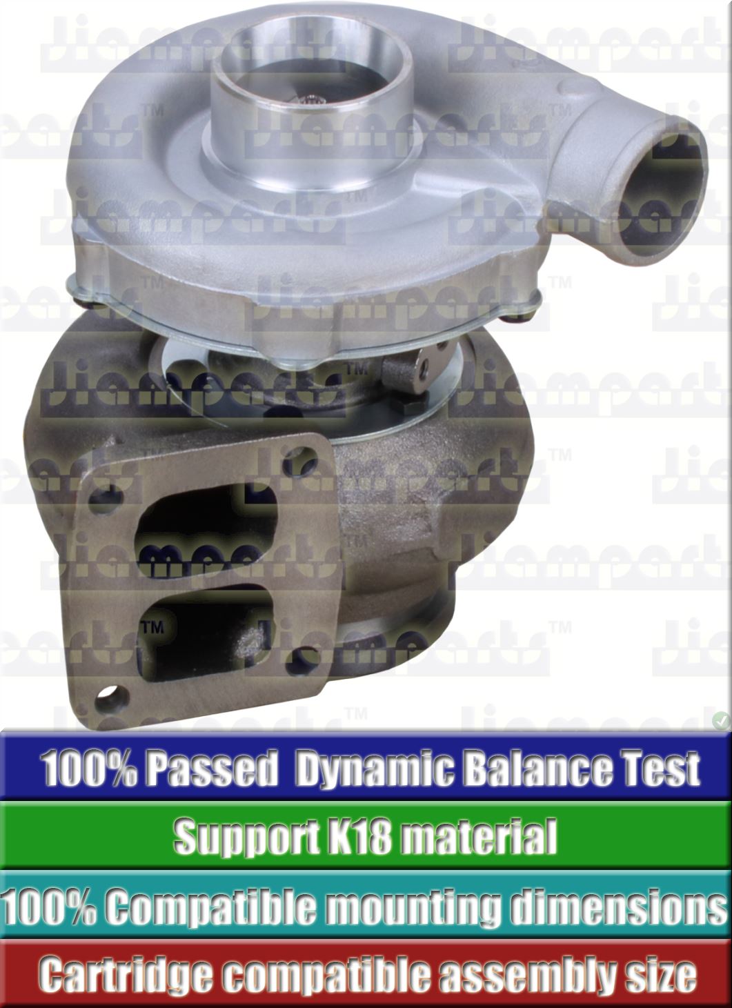 Description image:Turbocharger T04E17 465225-5019