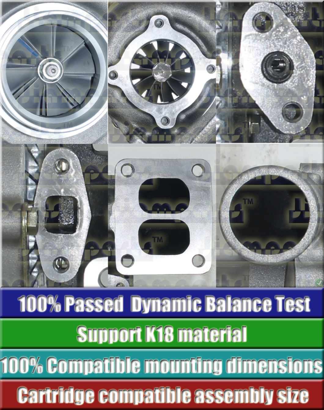 Description image:Turbocharger TO4B93 465254-6