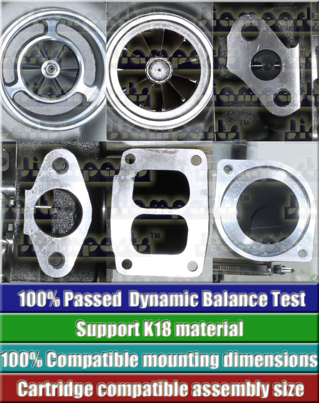 Description image:Turbocharger TV8112 465332-5002