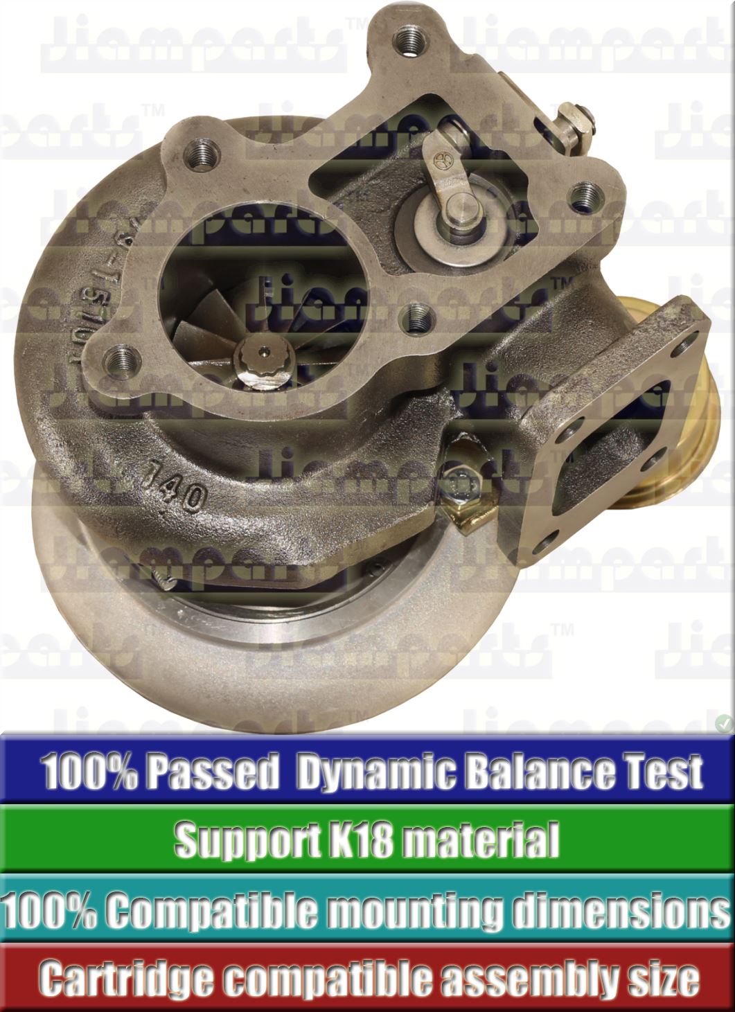 Description image:Turbocharger TO4B81 465366-0018