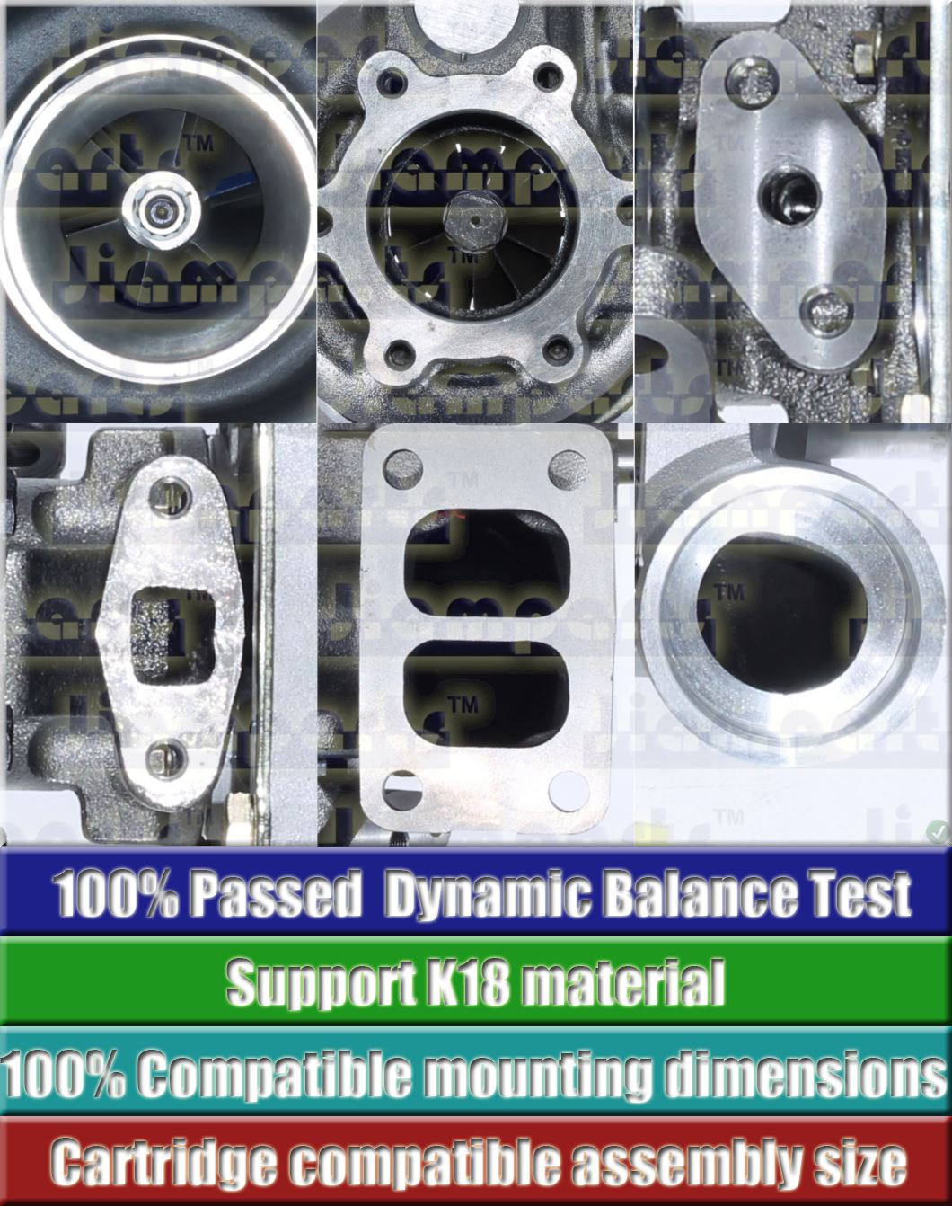 Description image:Turbocharger TBP408 465425-1