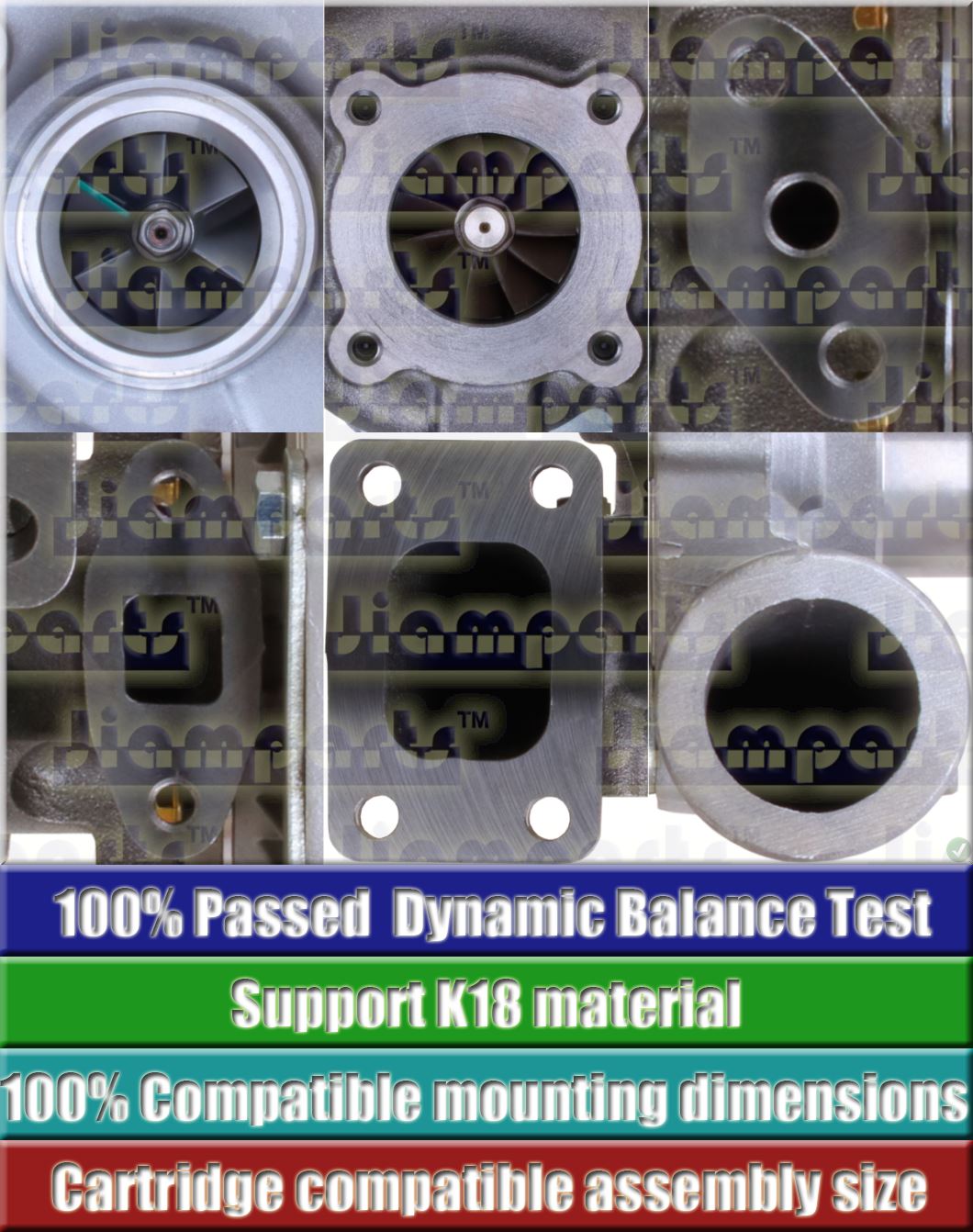 Description image:Turbocharger TA3130 1361344