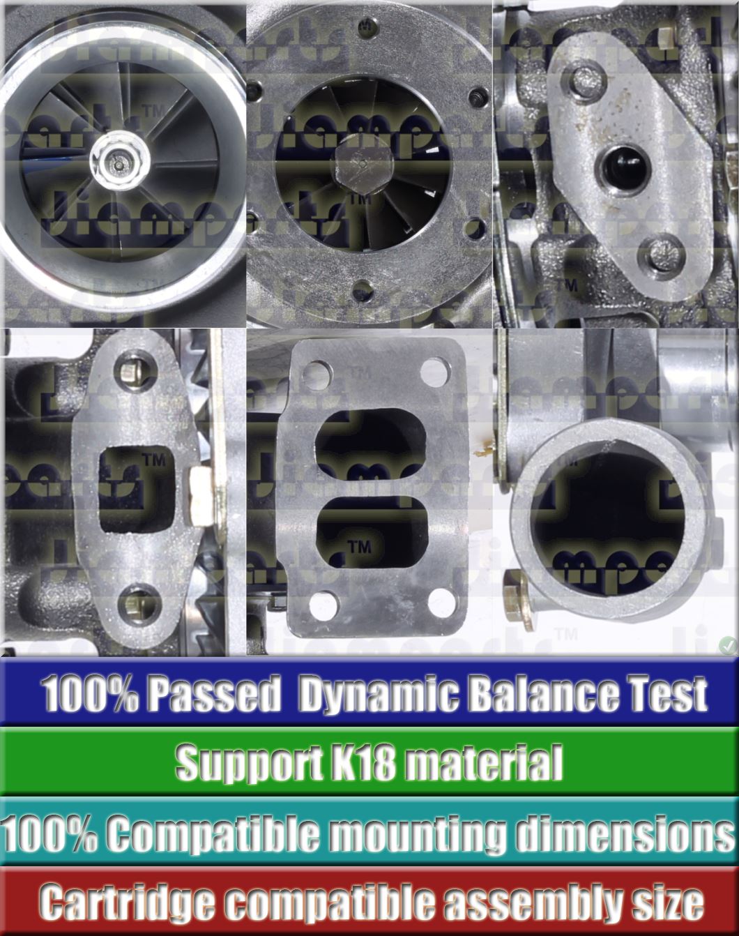 Description image:Turbocharger TO4B47 5 000 790 573
