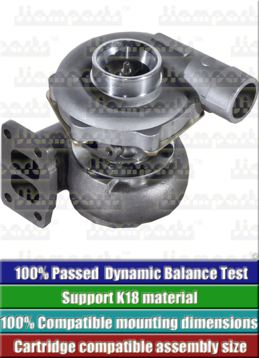 Description image:Turbocharger TO4B47 5 000 790 573