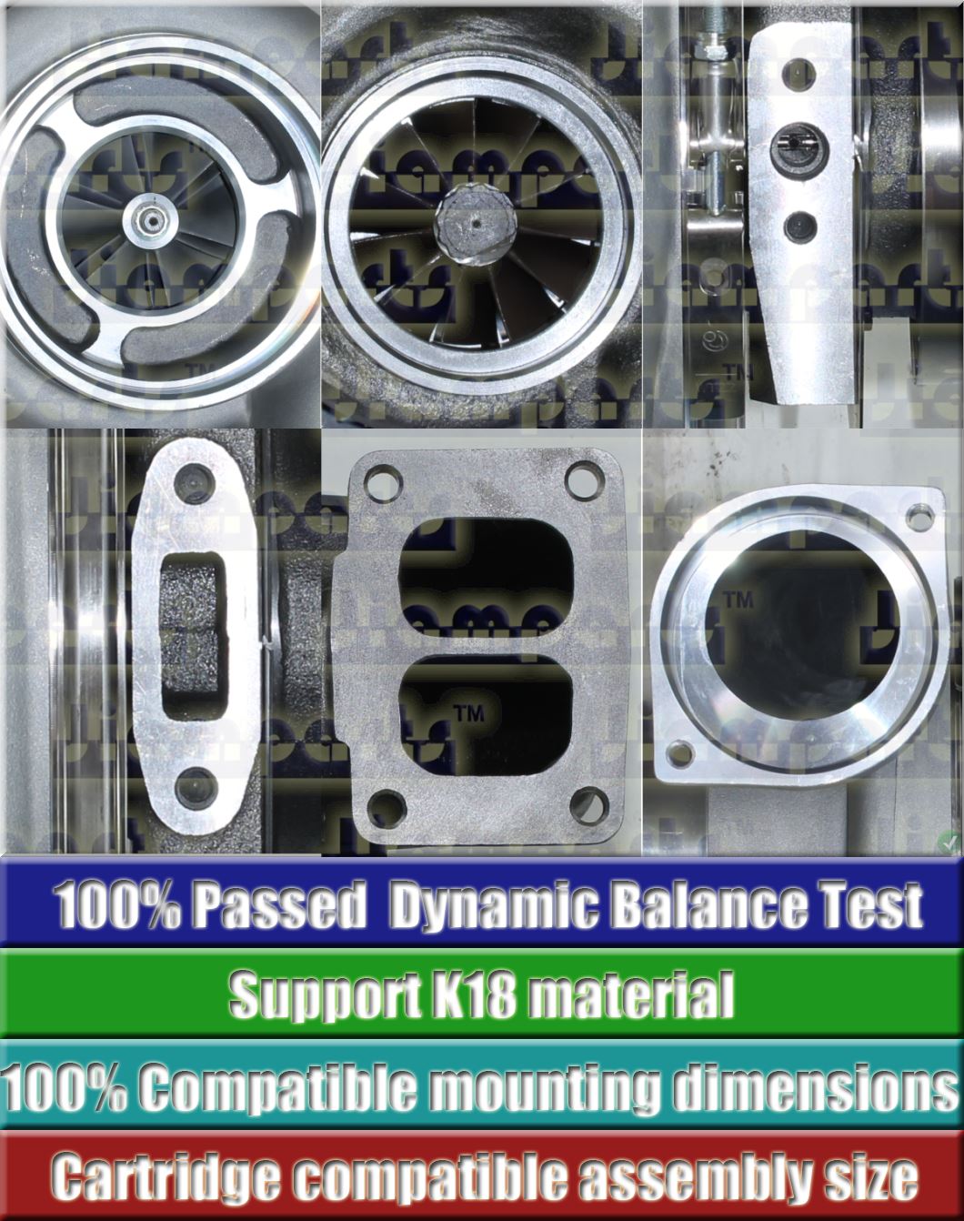 Description image:Turbocharger TL8106 465622-0002