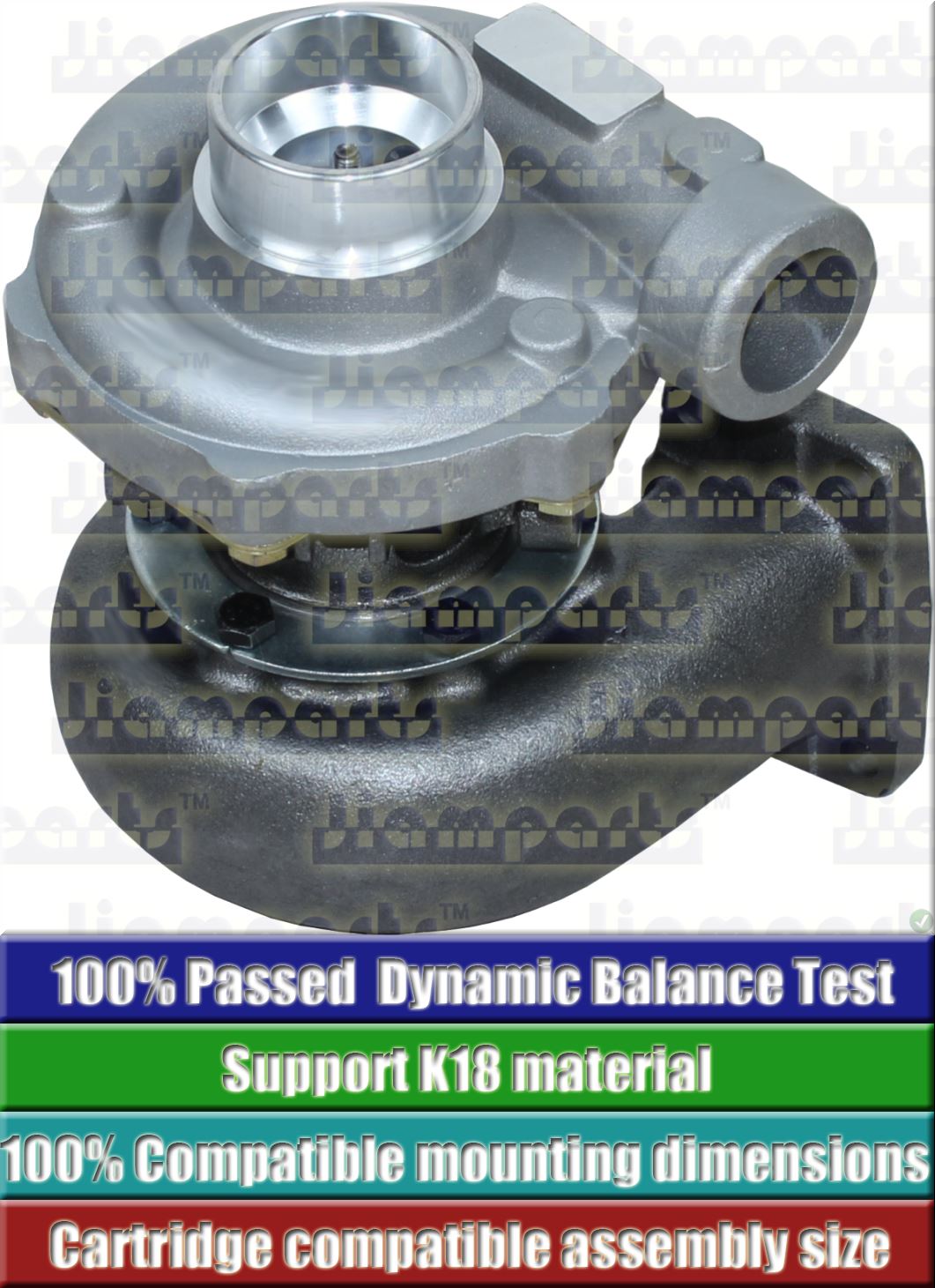 Description image:Turbocharger TA3103 6207-81-8130