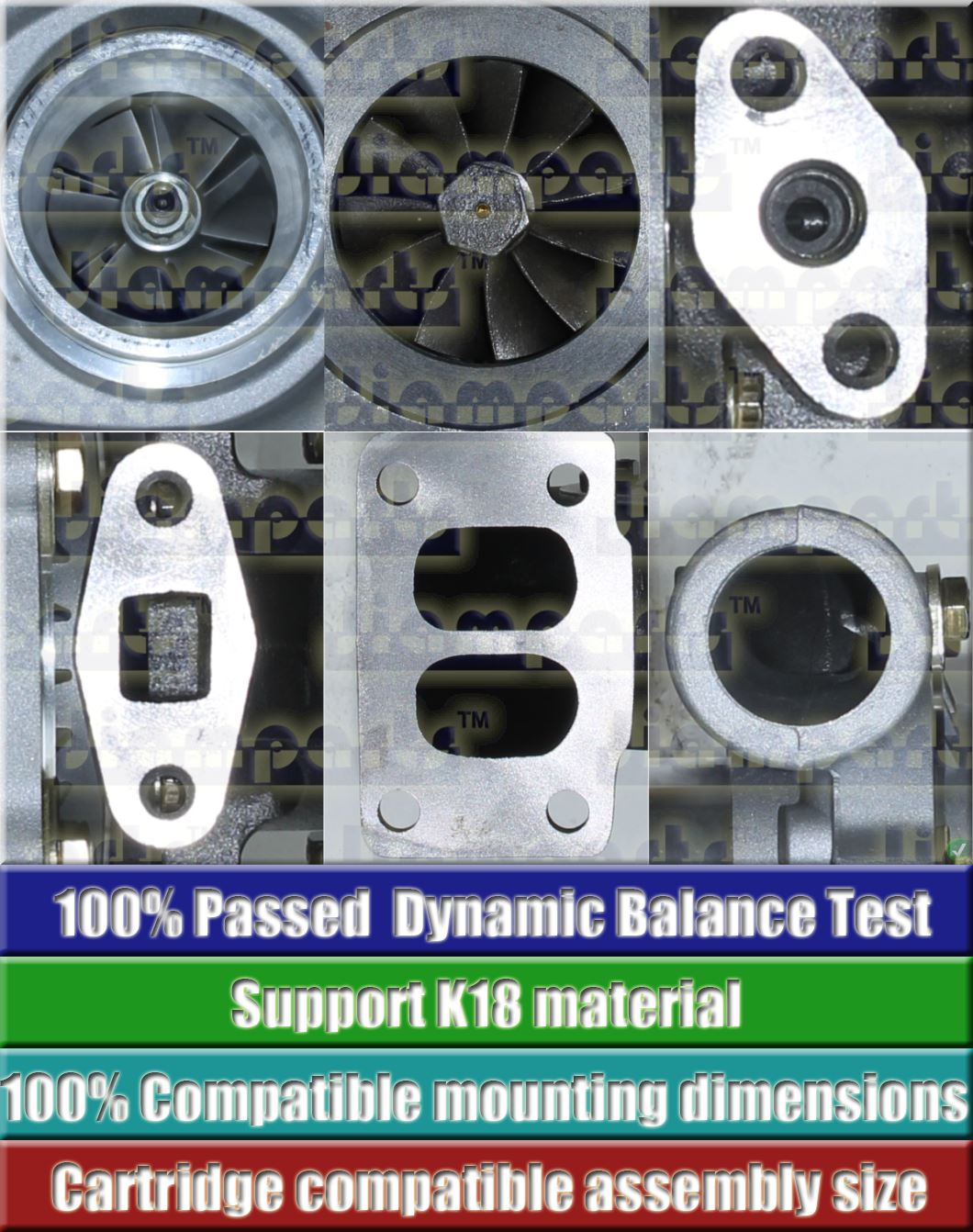 Description image:Turbocharger TA3103 465636-14