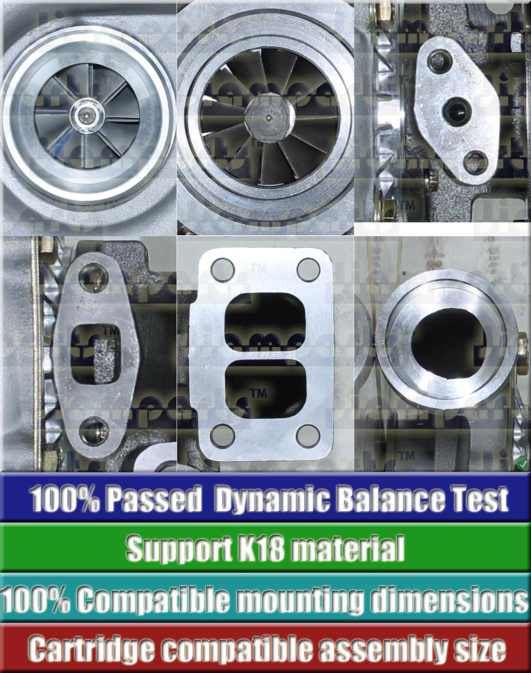 Description image:Turbocharger TO4B87 465714-0002