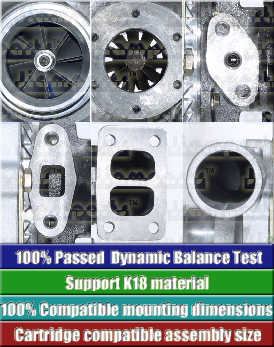 Description image:Turbocharger TO4B88 465744-0001