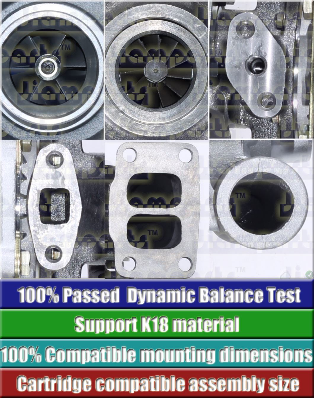 Description image:Turbocharger TA3107 465778-16
