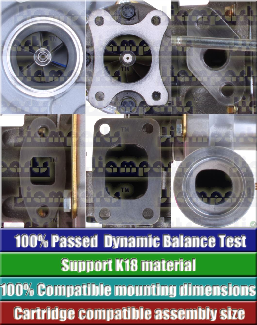 Description image:Turbocharger TB0392 465819-5001