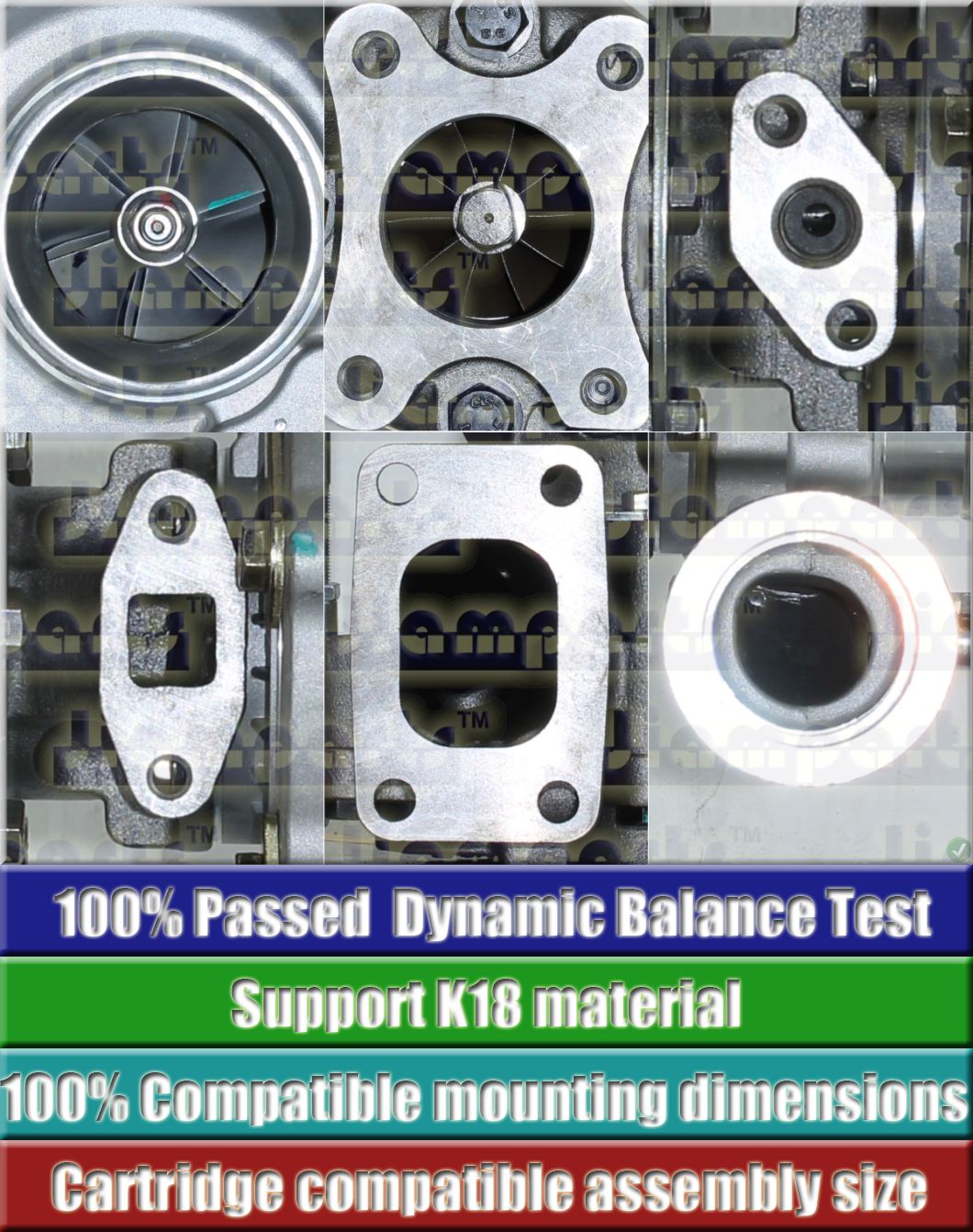 Description image:Turbocharger TB0392 465819-5003