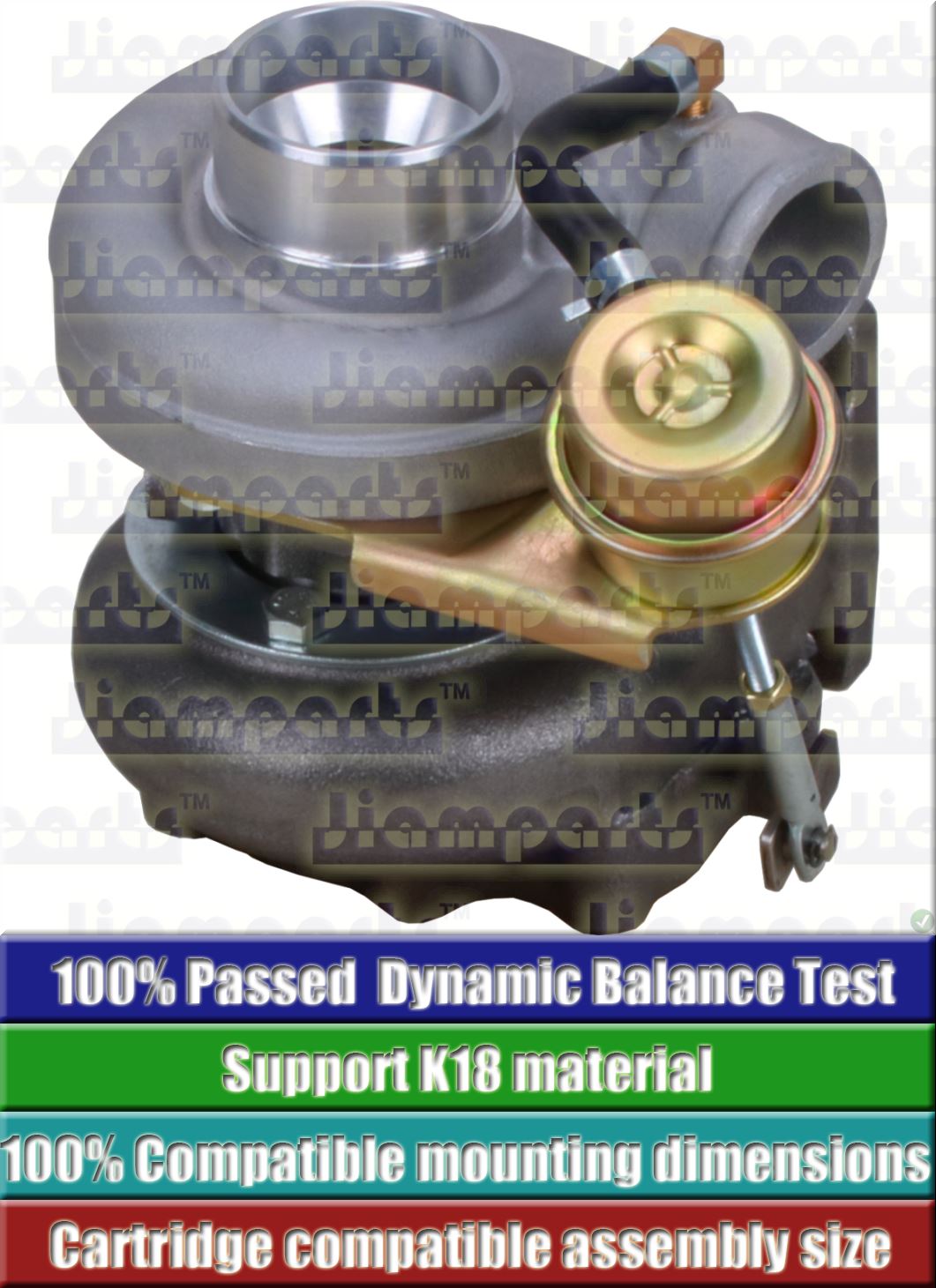 Description image:Turbocharger NISSAN TB2527_465941-0001