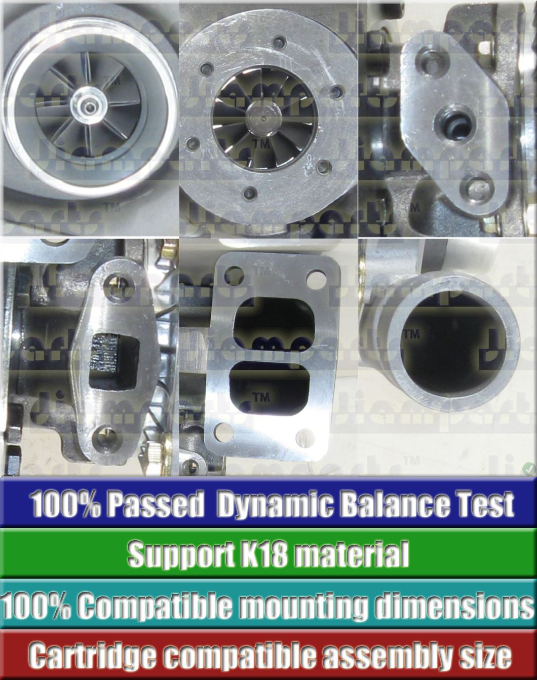 Description image:Turbocharger TO4B58 465960-0003