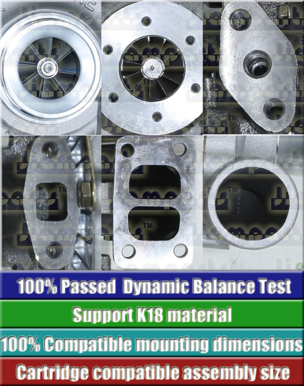 Description image:Turbocharger TO4B58 465960-6
