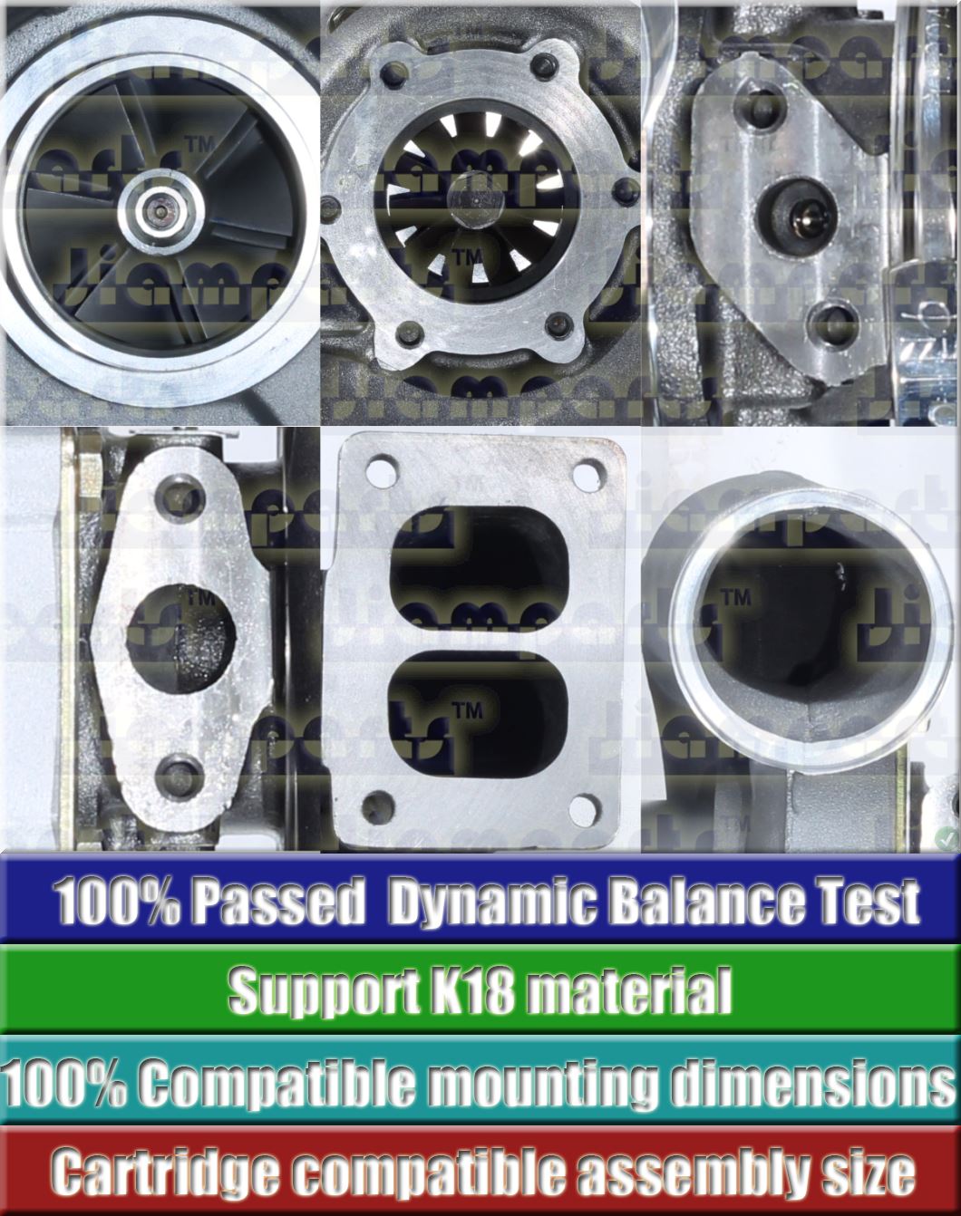 Description image:Turbocharger TA4507 14201-96574