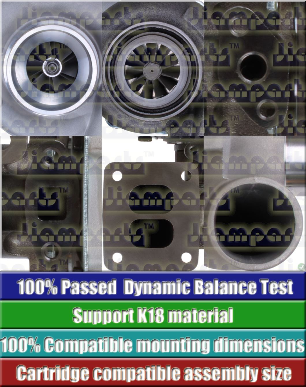 Description image:Turbocharger TA3401 466334-0002
