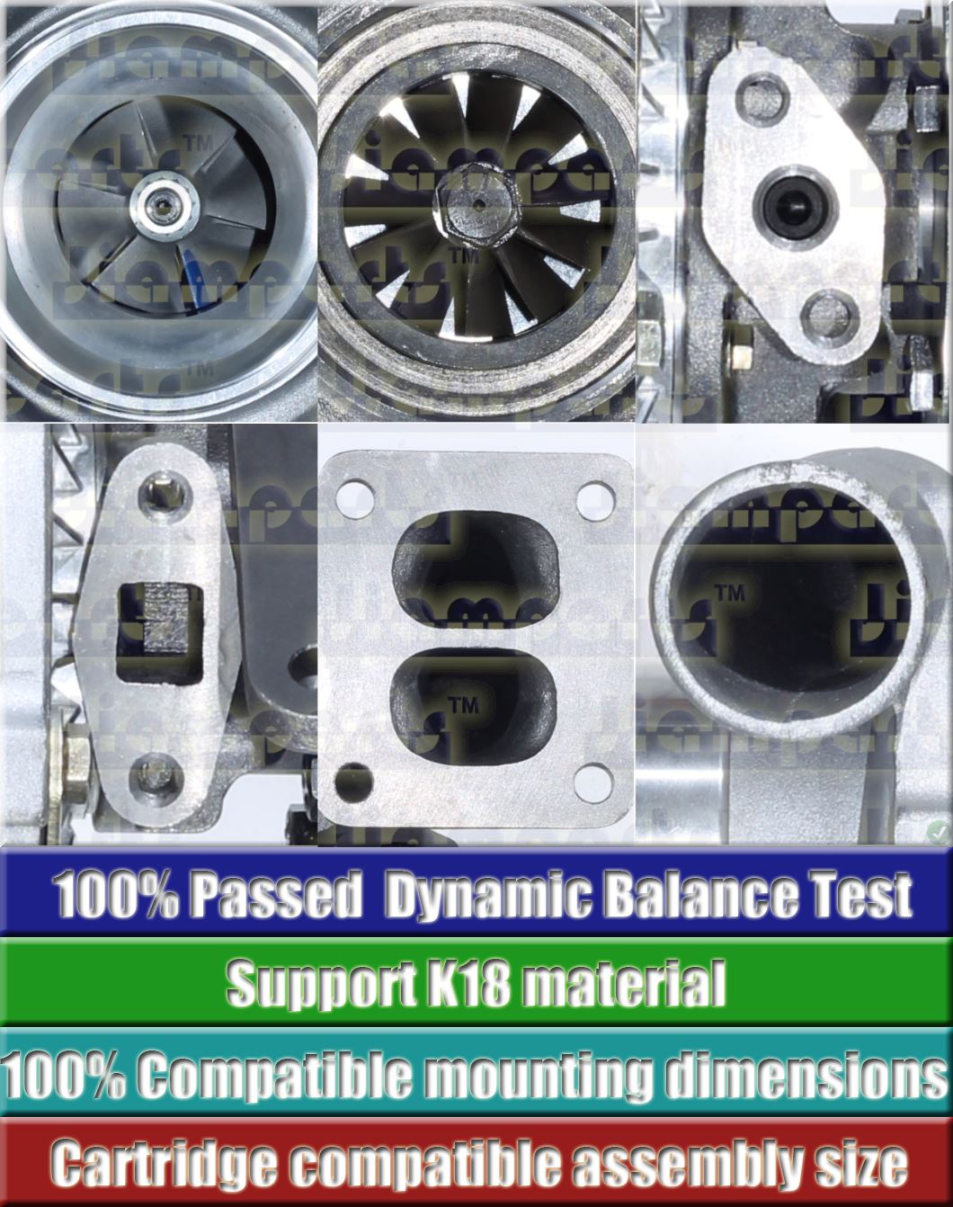 Description image:Turbocharger TA3401 466334-0005