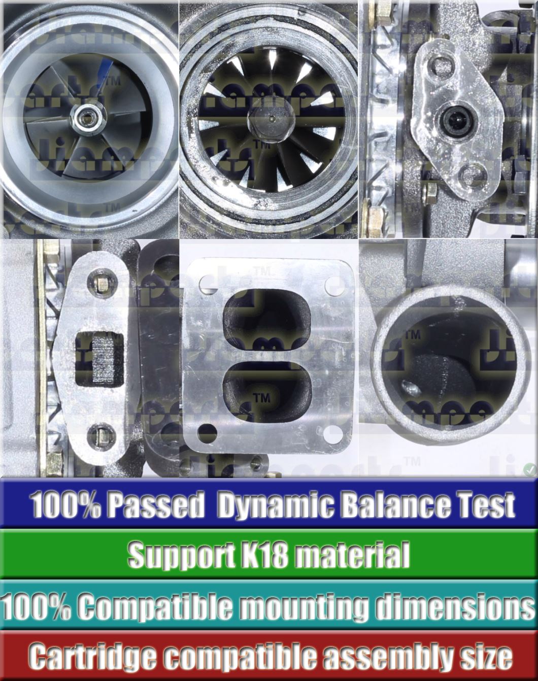 Description image:Turbocharger TA3401 466334-0008