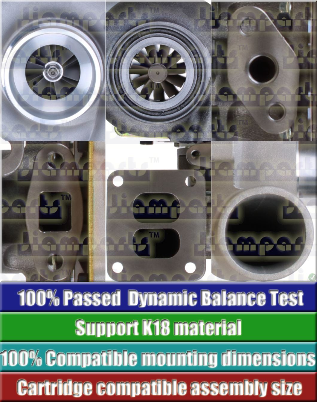Description image:Turbocharger TA3401 466334-4