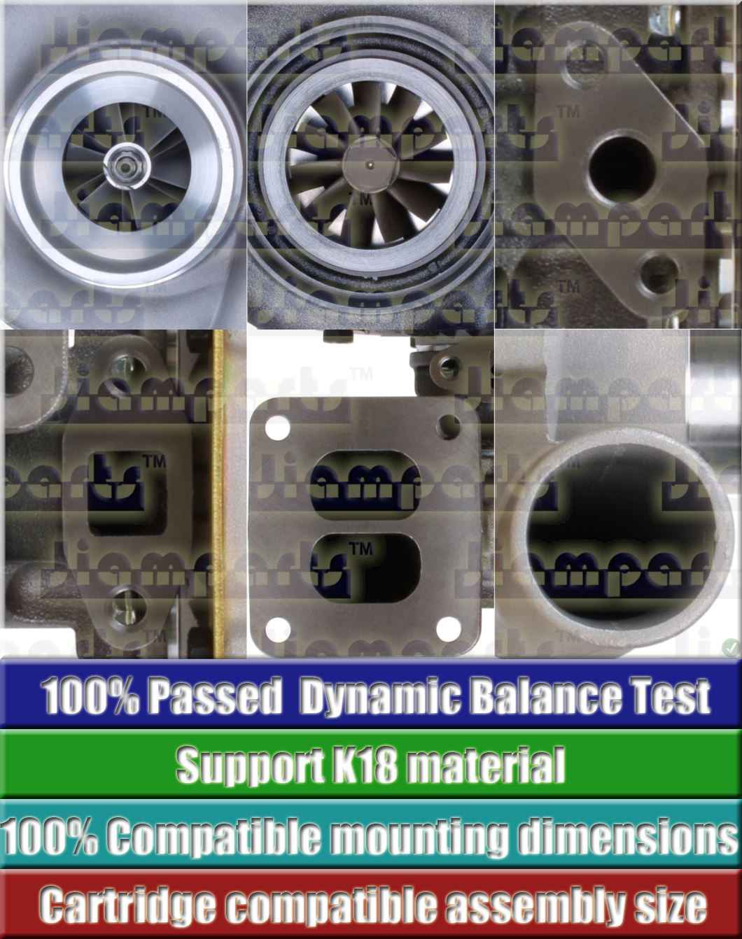 Description image:Turbocharger TA3401 466334-5004-J