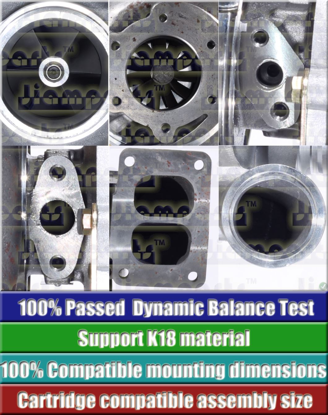Description image:Turbocharger TA5104 466478-0012