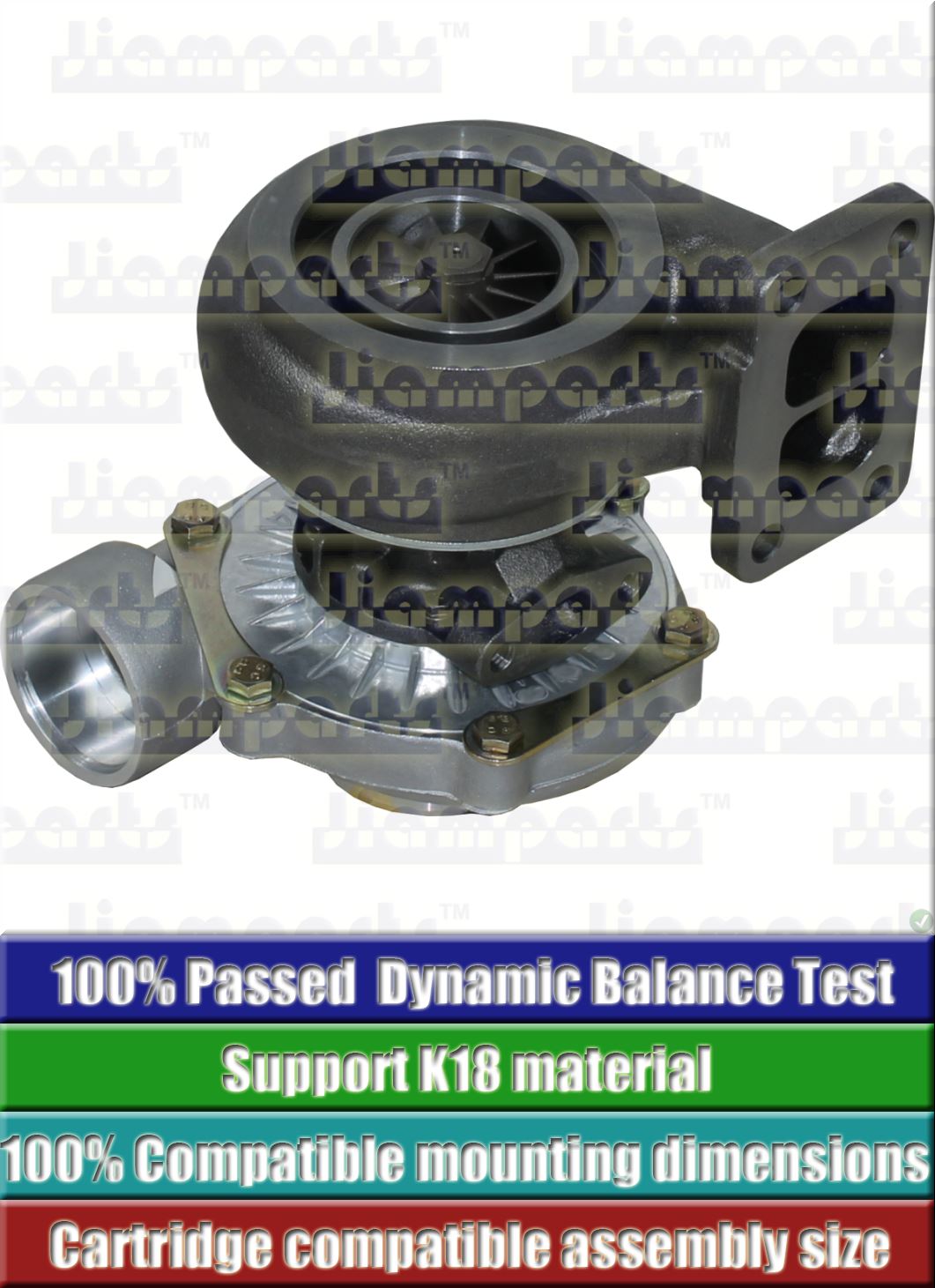 Description image:Turbocharger JOHN-DEERE TB4129_RE19778