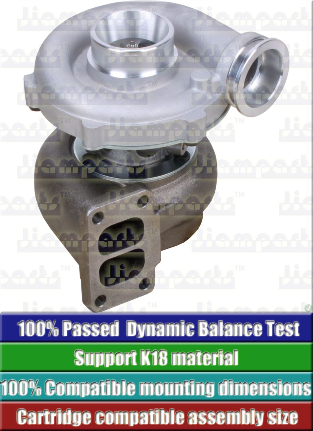 Description image:Turbocharger TO4E66 466646-0016-R