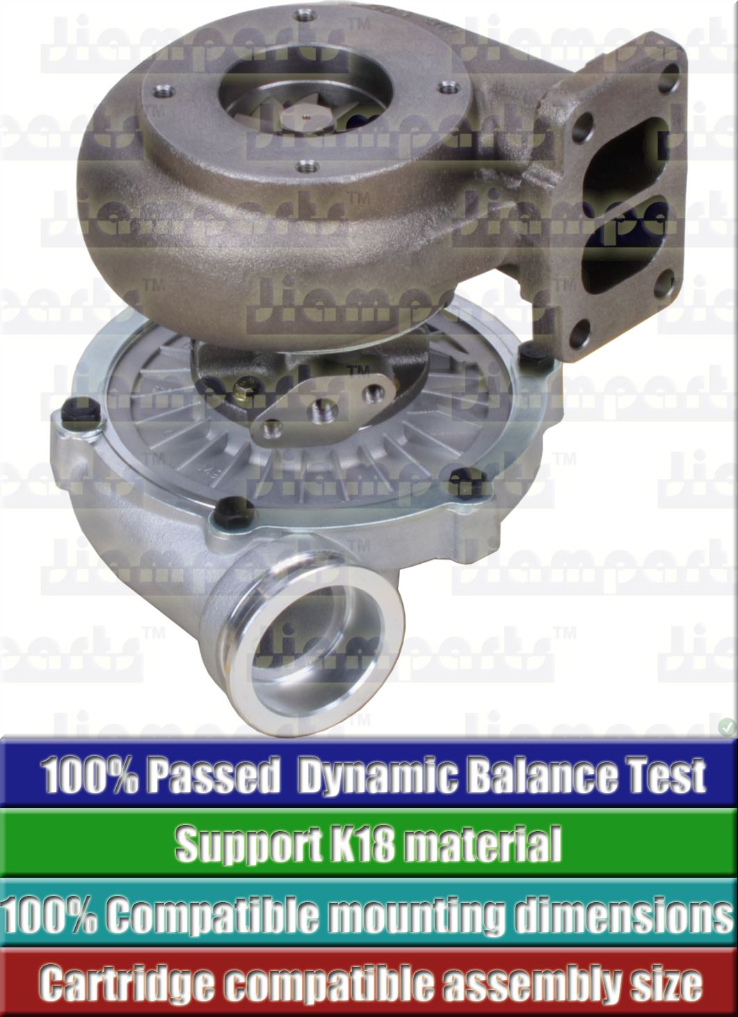 Description image:Turbocharger TO4E66 466646-0016-R