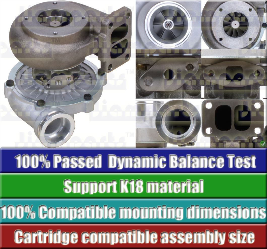 Description image:Turbocharger TO4E66 466646-0016
