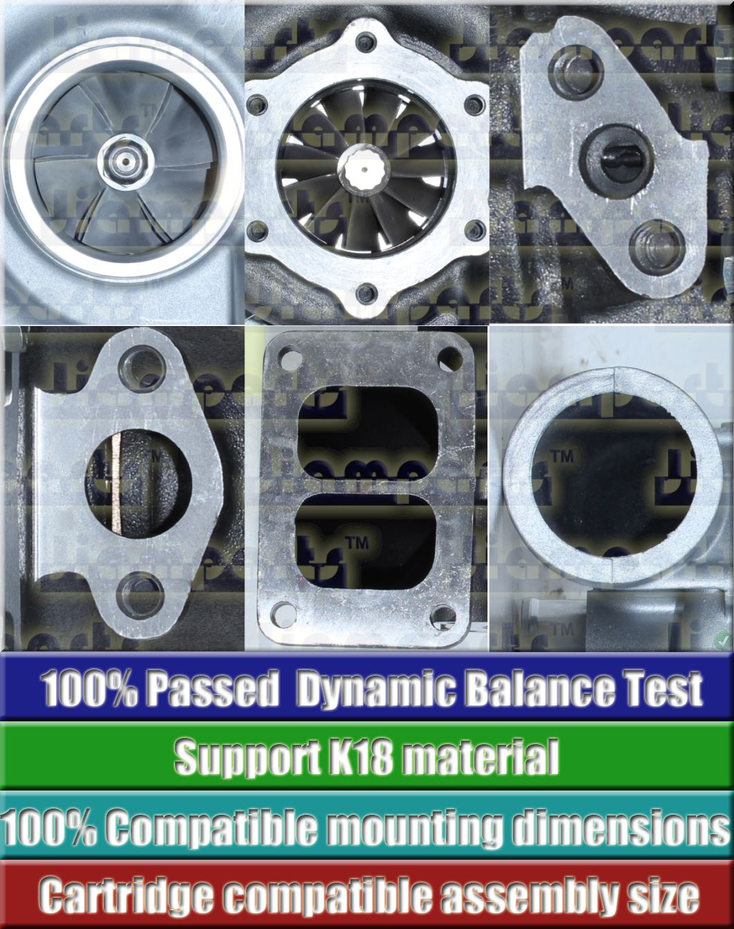 Description image:Turbocharger TO4E66 466646-0022