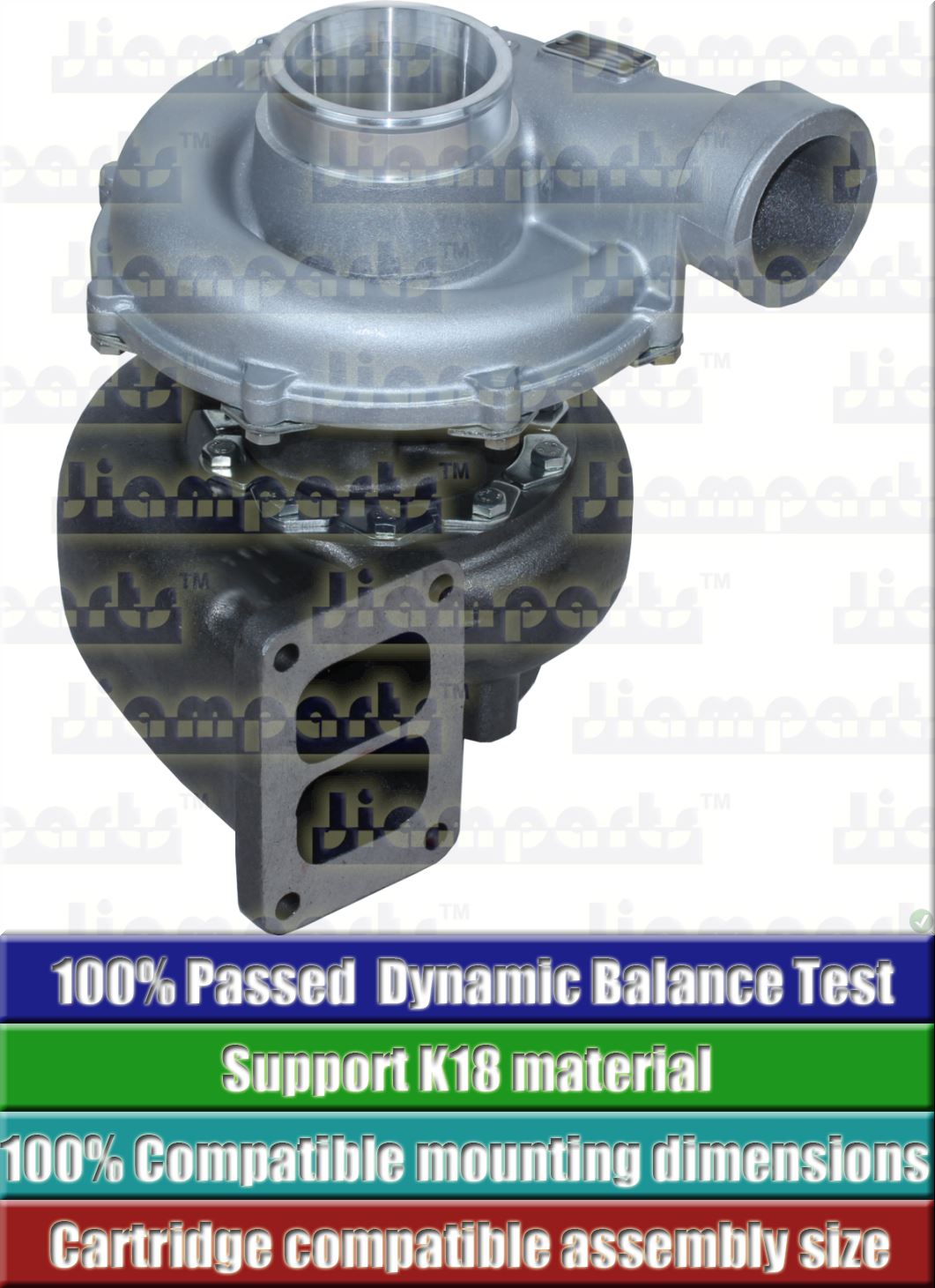 Description image:Turbocharger TO4E66 466646-0022