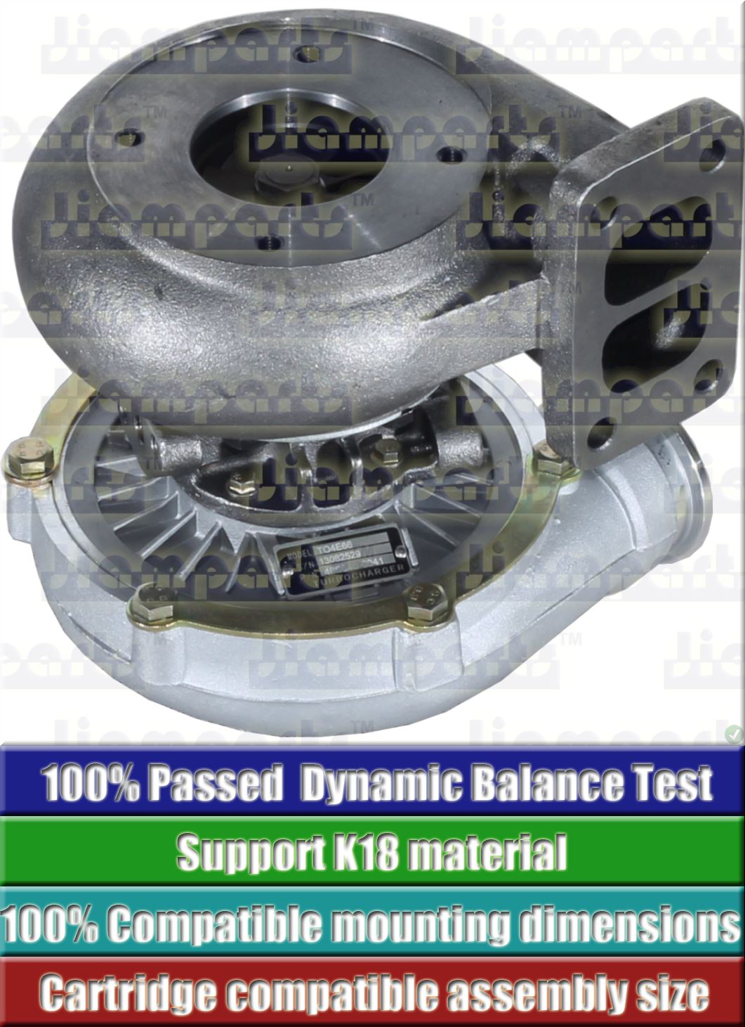 Description image:Turbocharger TO4E66 466646-41