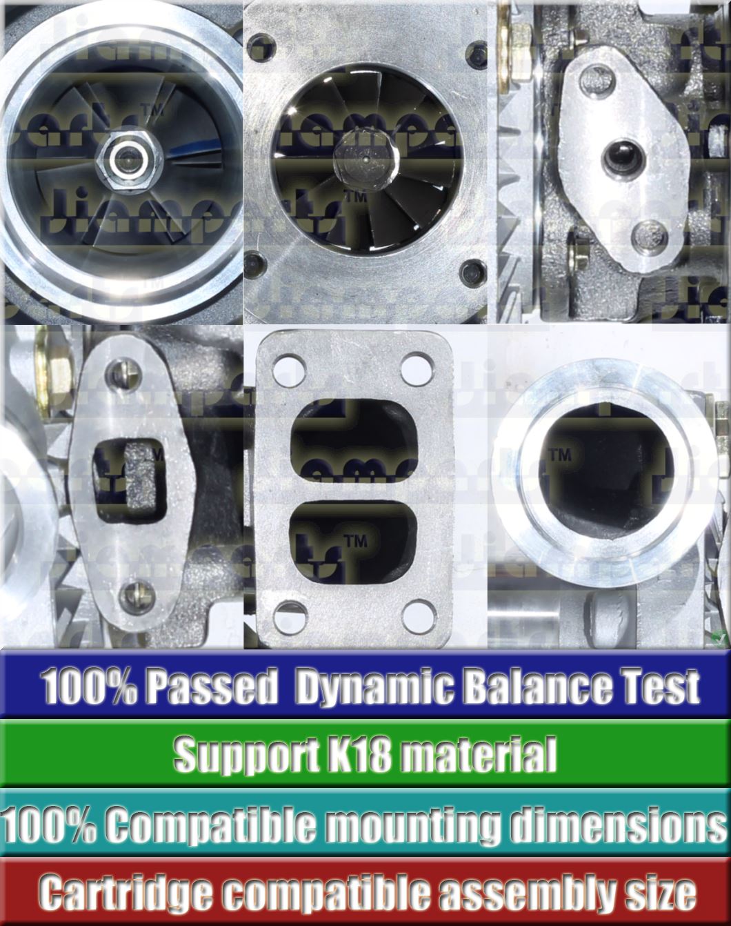 Description image:Turbocharger TO4E66 466646-5041