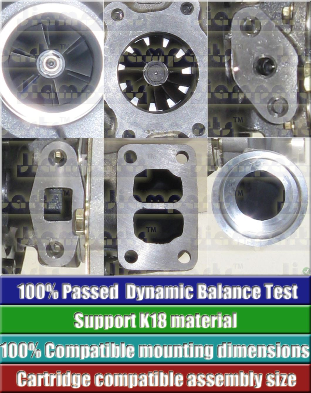 Description image:Turbocharger TO4E55 65091007192