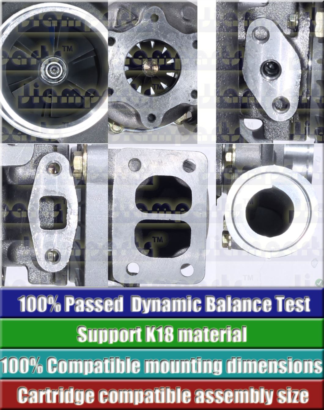 Description image:Turbocharger TO4E55 466721-17