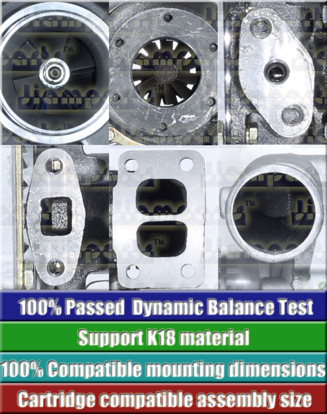 Description image:Turbocharger TO4E10 4881599