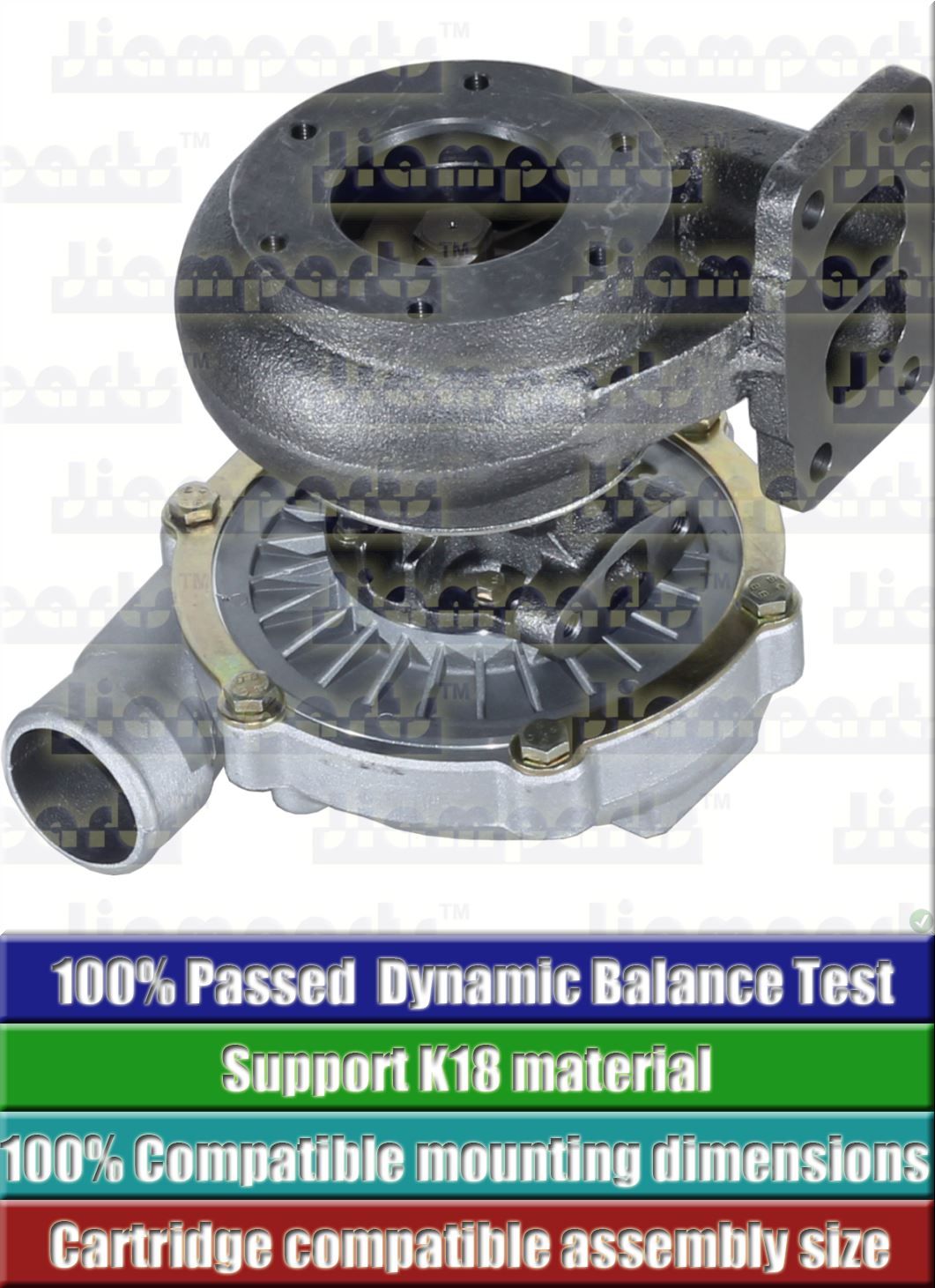Description image:Turbocharger TO4E10 4881599