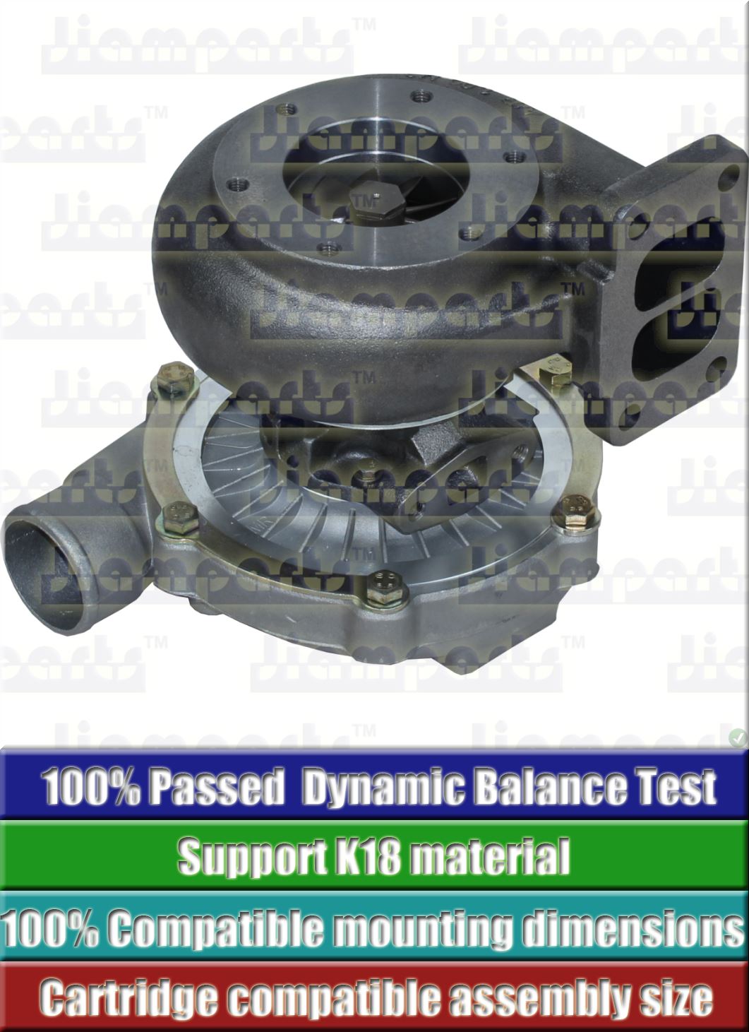 Description image:Turbocharger TO4E10 466742-0013