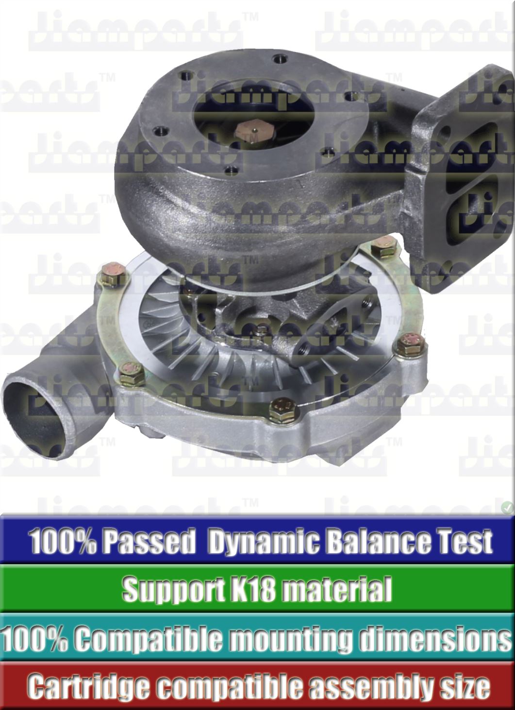 Description image:Turbocharger TO4E10 466742-5012