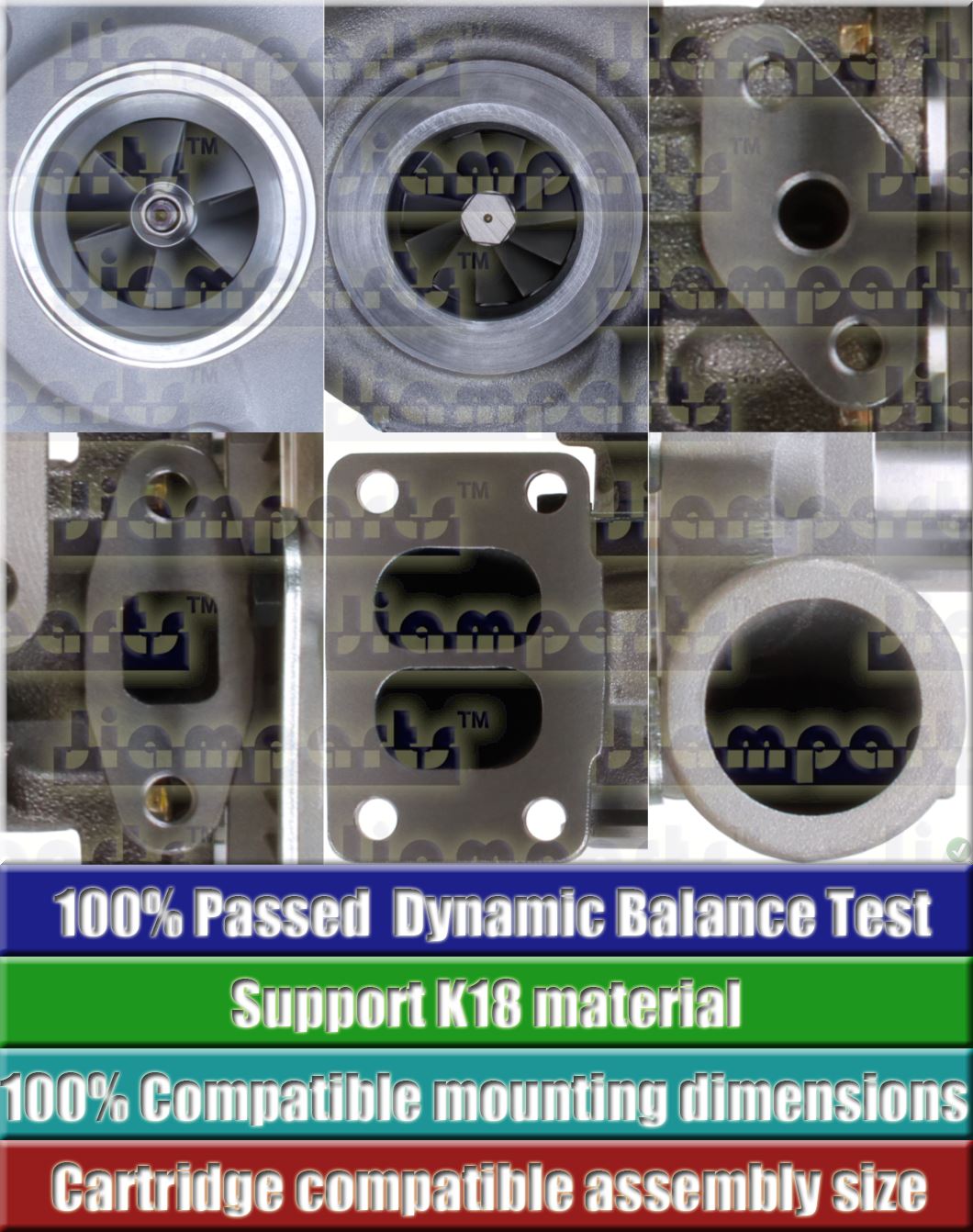 Description image:Turbocharger TA3119 466746-0003