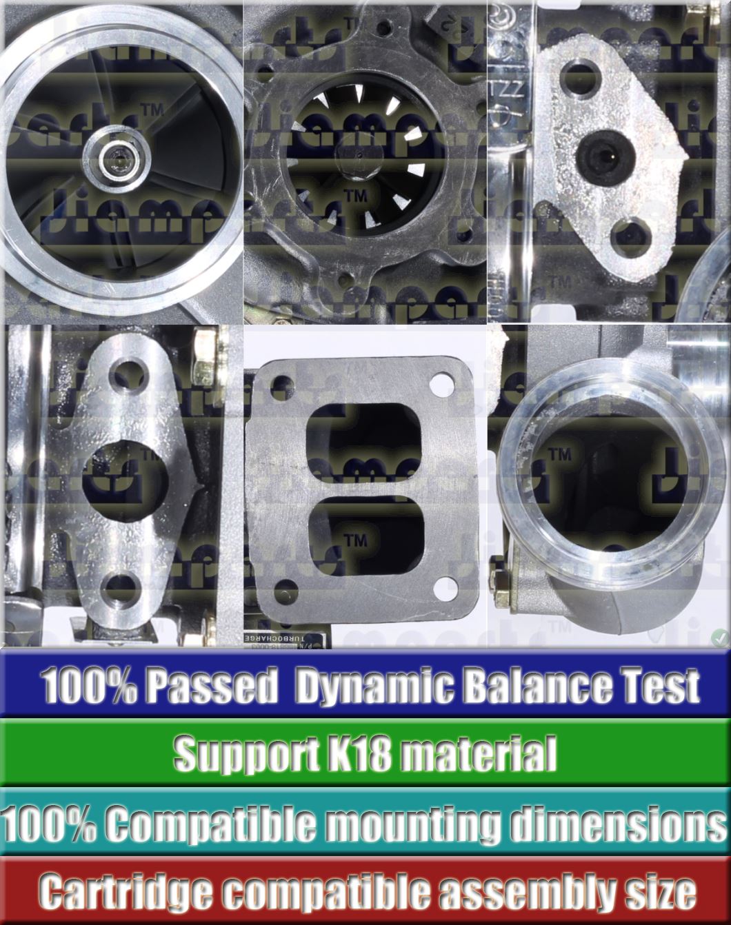 Description image:Turbocharger TA4513 466818-0003