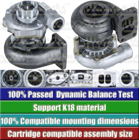 Showcase image:Turbocharger TA3107 465778-17