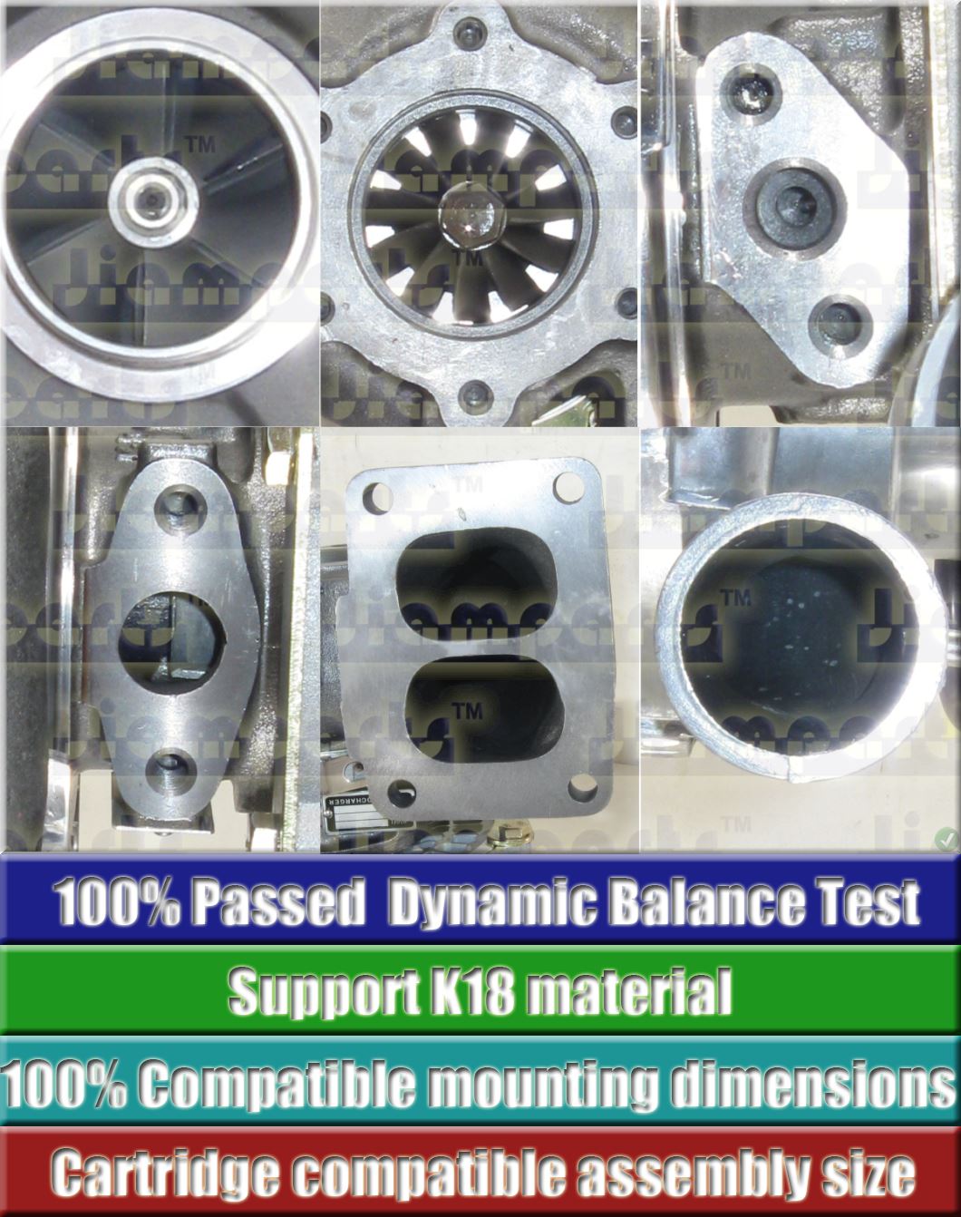 Description image:Turbocharger TA45 471121-5001